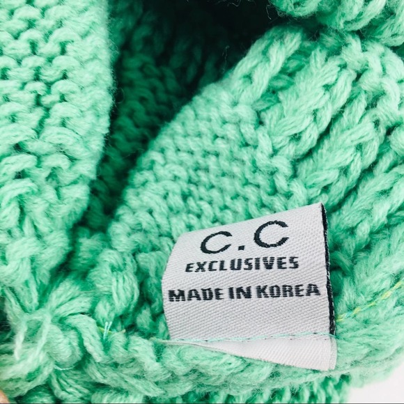 C.C green beanie - Picture 4 of 4